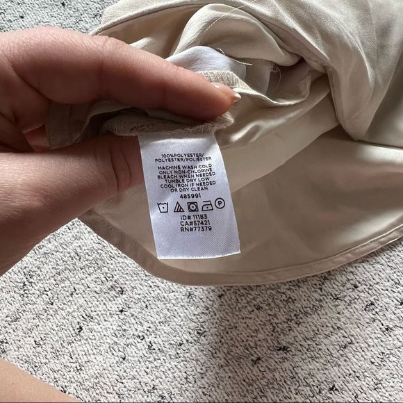 Ann Taylor Silky Overlap Long Sleeve Top - Picture 7 of 9